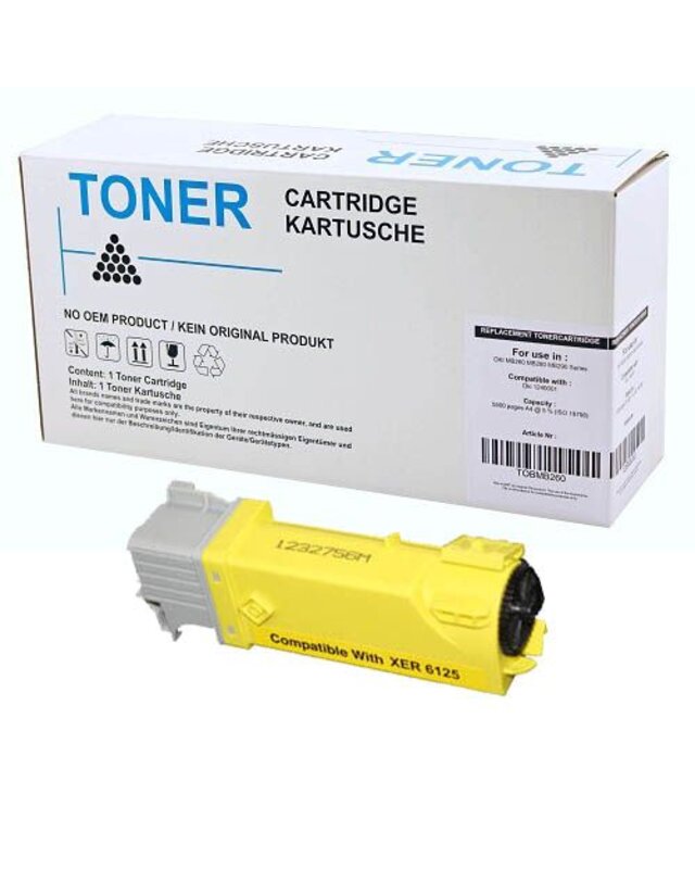 alternatief Toner voor Xerox Phaser 6130 geel