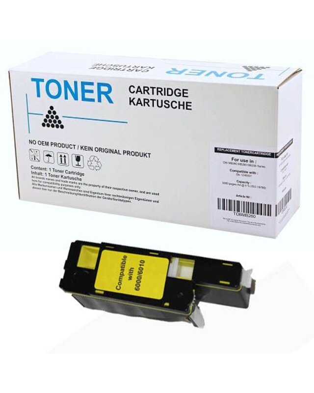 alternatief Toner voor Xerox Phaser 6000 6010 geel