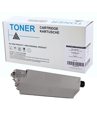 alternatief Toner voor Oki C301 C321 zwart