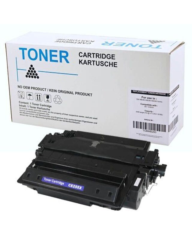 alternatief Toner voor Hp 55X Ce255X Laserjet P3010 3015 Canon 724 high capacity