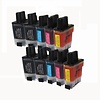 Set 10x alternatief patroon voor Brother Lc900
