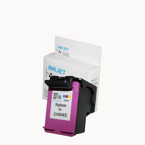 Zij zijn dubbellaag Civic alternatief inkt cartridgee voor Hp 301Xl gekleurd met niveau-indicator wit  Label - Goedkoopsteprinter