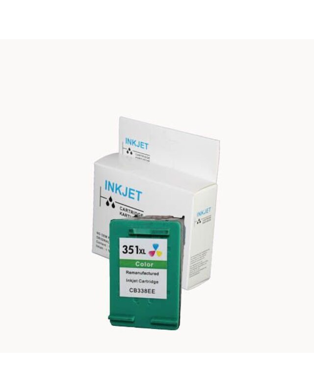 alternatief inkt cartridgee voor Hp 351Xl gekleurd wit Label