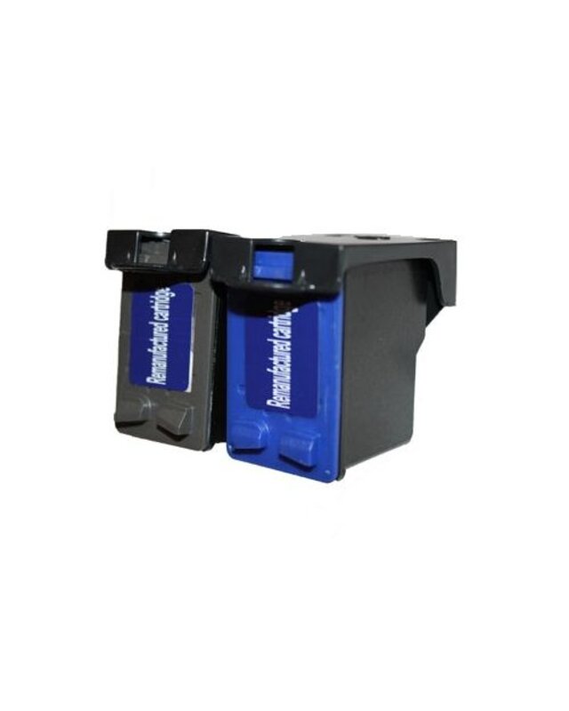 Set 2X alternatief patronen voor Hp 27/22