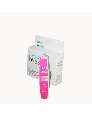 alternatief inkt cartridgee voor Hp (C4837A) Nr.11 magenta wit Label