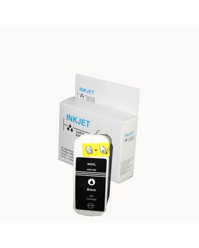 alternatief inkt cartridge voor Hp 940Xl zwart wit Label