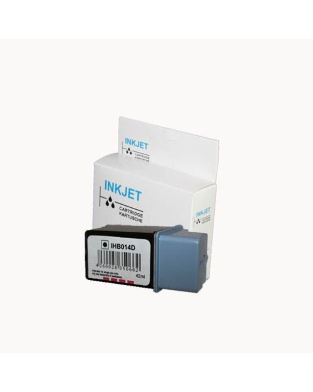 inkt cartridge compatibel voor Hp C6614 Nr. 20 High Volume 40 Ml wit Label