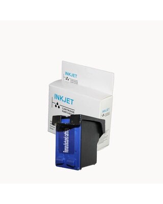 inkt cartridge compatibel voor Hp C8728A Color Nr.28 wit Label