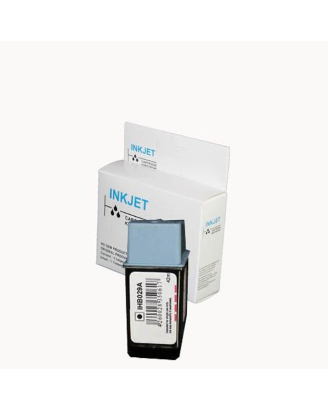 inkt cartridge compatibel voor Hp51629A Nr.29 zwart + HP Nr. 20 zwart C6614DE High Capacity