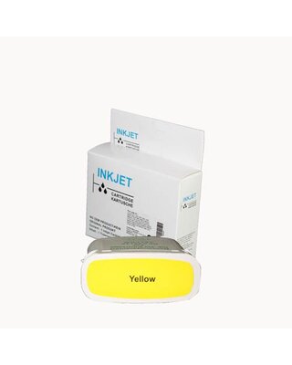 alternatief inkt cartridge voor Hp 82 geel wit Label