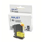 alternatief inkt cartridge voor Brother Lc121xl  Lc123 geel (met chip)xl