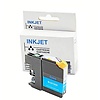 alternatief inkt cartridge voor Brother Lc121xl  Lc123xl  cyan (met chip)
