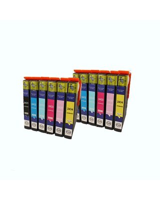 Set alternatief 12X inkt cartridge voor Epson 24Xl