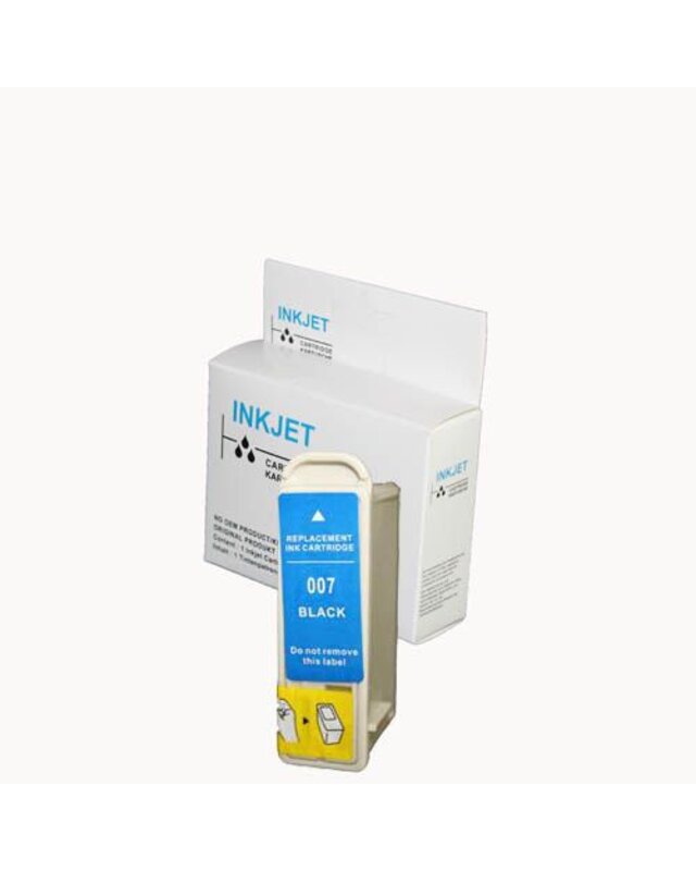 alternatief inkt cartridge compatibel voor Epson T007 wit Label BLACK