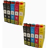 Set 10X alternatief patroon voor Epson 18Xl