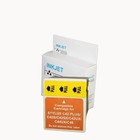 alternatief inkt cartridge compatibel voor Epson T037 gekleurd wit Label