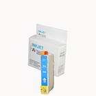 alternatief inkt cartridge compatibel voor Epson T0549 blauw wit Label