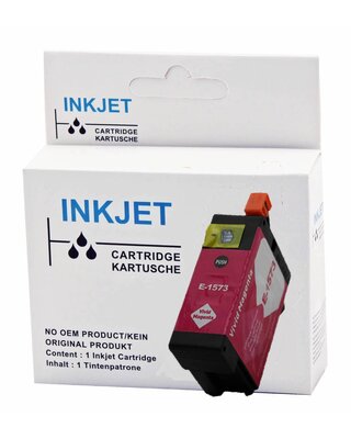 alternatief inkt cartridge voor Epson T1573 Stylus foto R3000 magenta