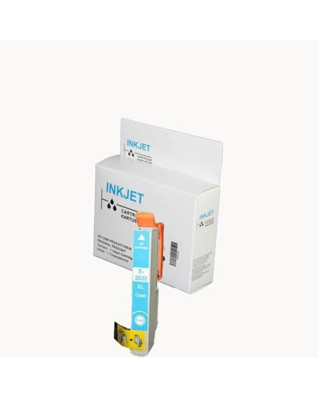 alternatief inkt cartridge voor Epson 27 27Xl cyan wit Label