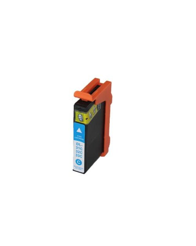 alternatief inkt cartridge voor Dell 31 32 33 55Kv2 cyan