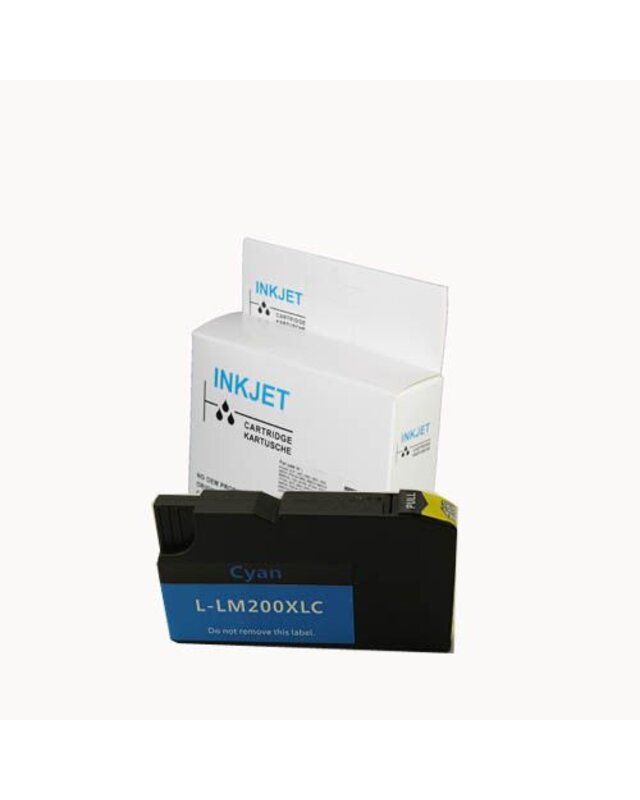 alternatief inkt cartridge voor Lexmark 200 210 Xl Office Edge Pro 4000 cyan