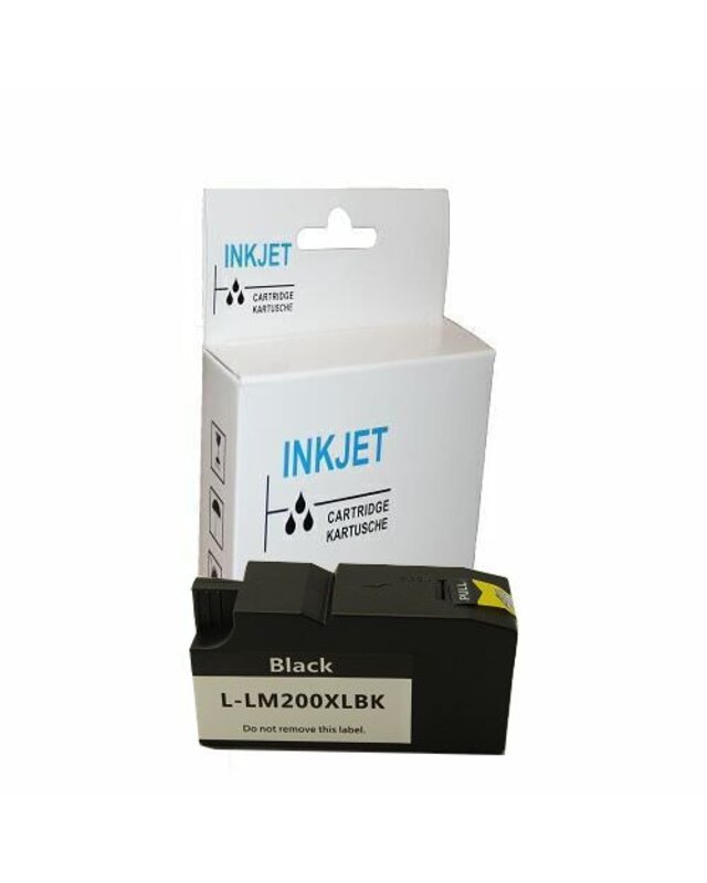 alternatief inkt cartridge voor Lexmark 200 210 Xl Office Edge Pro 4000 zwart