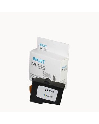 alternatief inkt cartridge voor Lexmark 83 Colour wit Label