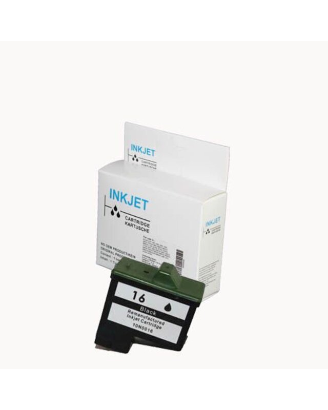 alternatief inkt cartridge voor Lexmark 16/17/Dell T529/Uxc70B wit Label