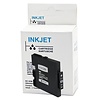 alternatief patroon voor Ricoh Gc21K zwart wit Label