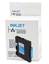 alternatief patroon voor Ricoh Gc41C cyan wit Label