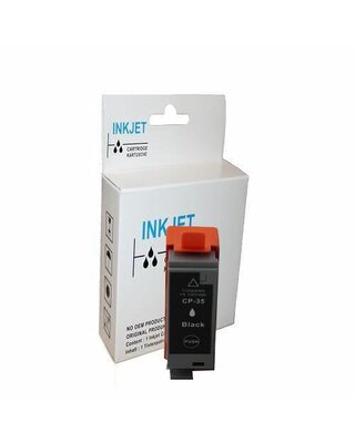 2 stuks alternatief inkt cartridge voor Canon Pgi-35 zwart wit Label
