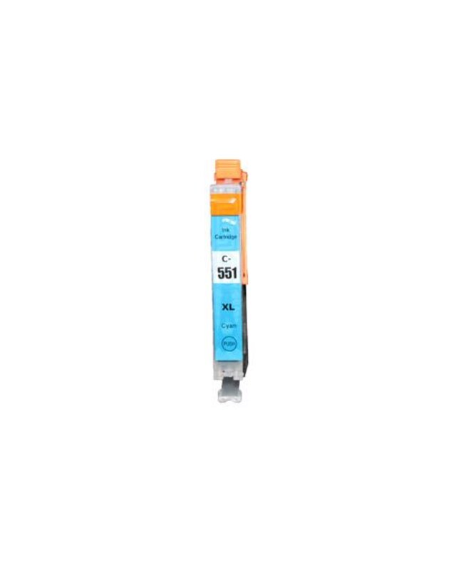 alternatief inkt cartridge voor Canon Cli551Xl cyan