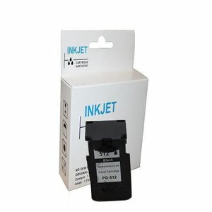 alternatief inkt cartridge voor Canon Pg-512 zwart met niveau-indicator