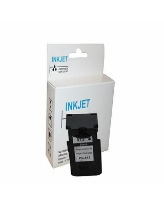 alternatief inkt cartridge voor Canon Pg-512 zwart met niveau-indicator