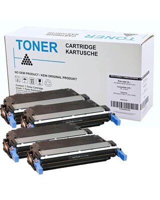 Set 4X alternatief Toner voor Canon 711 Canon 717 Lbp5360 Mf9130