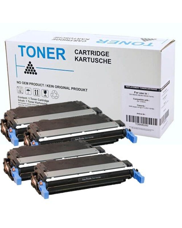 Set 4X alternatief Toner voor Canon 711 Canon 717 Lbp5360 Mf9130