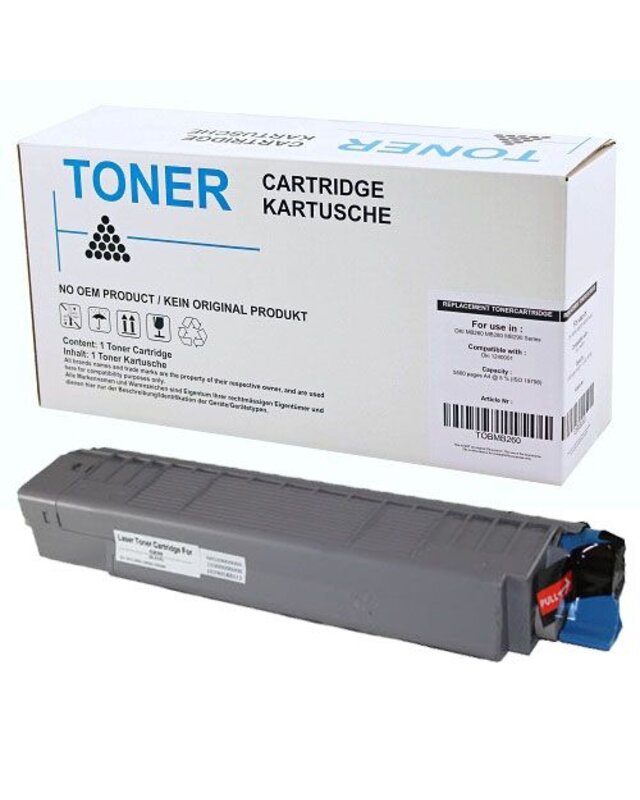 alternatief Toner voor Oki C831 C841 cyan