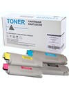 Set 4x alternatief Toner voor Oki C822