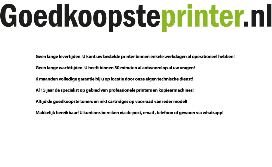 Ricoh Ontdek de Refurbished Ricoh SP262SF - Snelheid, Kwaliteit en Duurzaamheid in één!