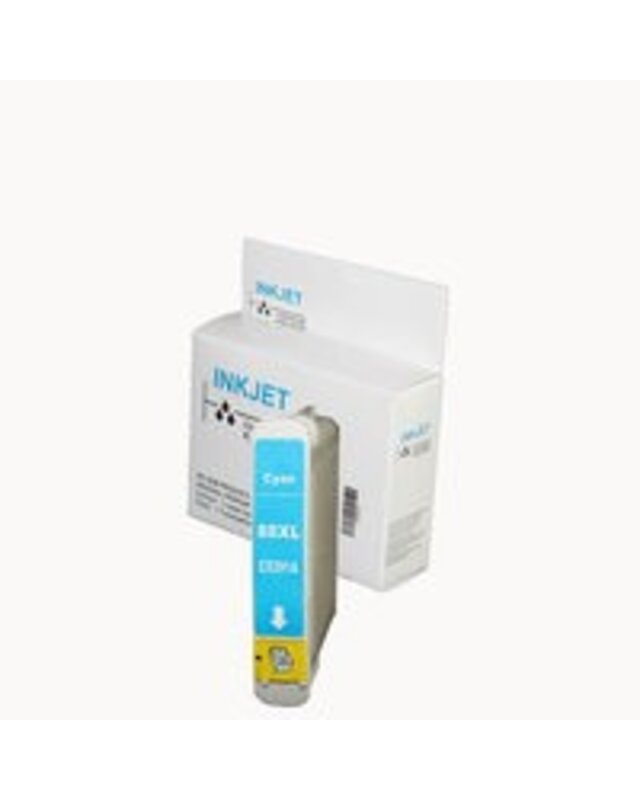 Set compatibel voor Hp 88XL zwart cyan magenta en yellow EXTRA GROTE INHOUD