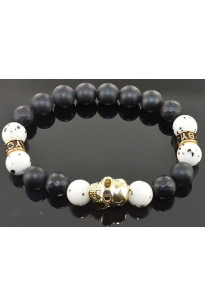 Herren  Armband  Nikai Skull