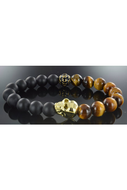 Herren  Armband Waluyo Skull