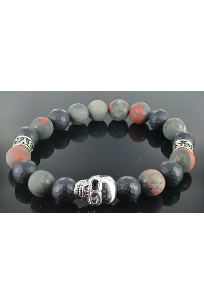 Heren Skull armband Hades