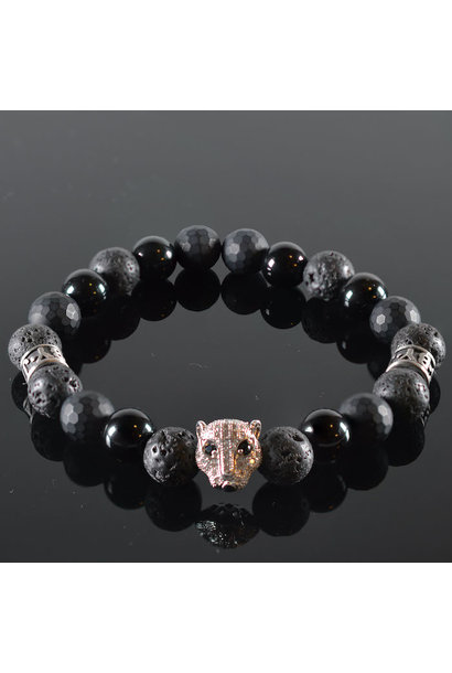 Panter Heren armband Camiel