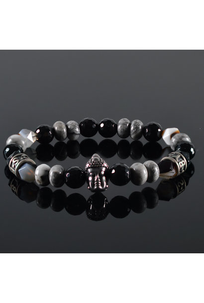 Herren Armband  Bianco Buddha