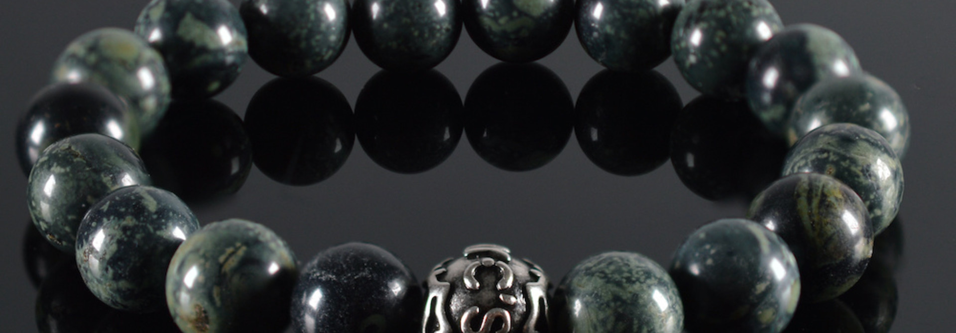 Armband heren Vert Fonce II