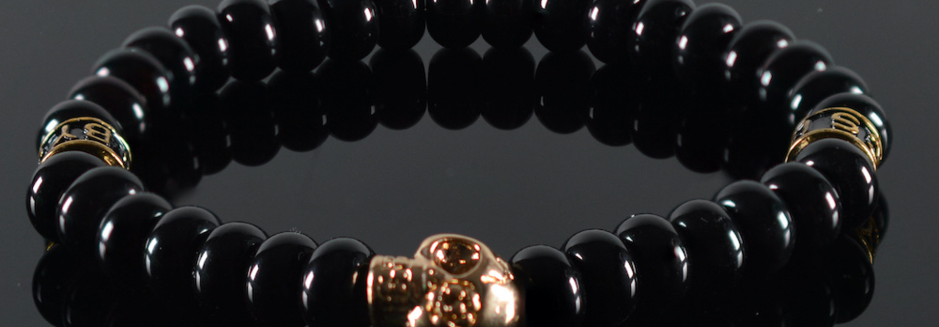 Armband heren Skull Touch the Sky