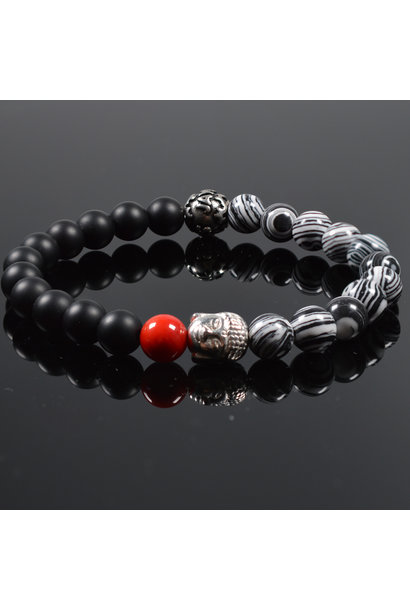 Heren armband Zen I Buddha