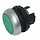 Push button element transparent green for LED indication