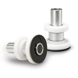 Aluminum end connection for flat foil roofs (38 mm hose)